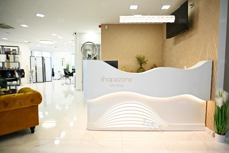 salon reception desk