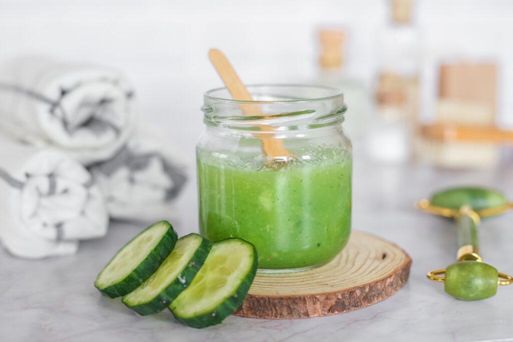 cucumber face pack